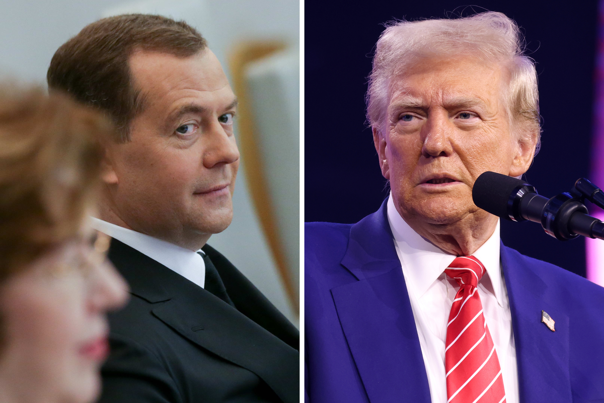 Медведев осудил Трампа за слова о вкладе США в Победу