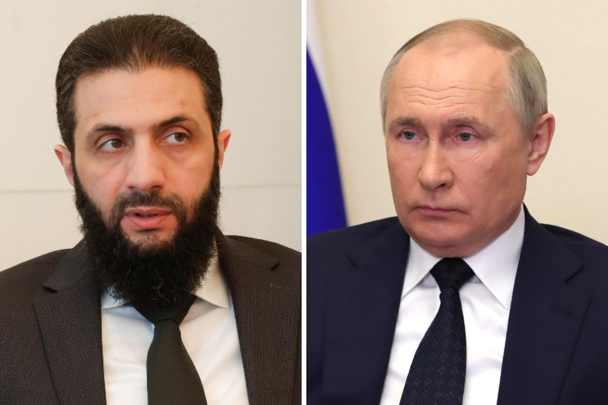 Путин поговорил по телефону с президентом переходного периода Сирии