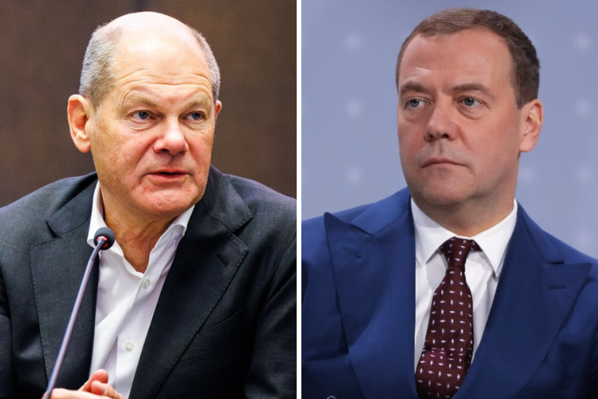 Медведев прокомментировал призыв Шольца объявить ЧС в связи с Украиной