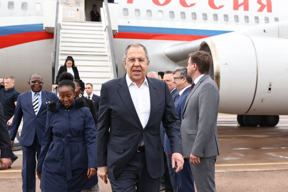 Лавров прибыл на встречу глав МИД G20 в Йоханнесбург