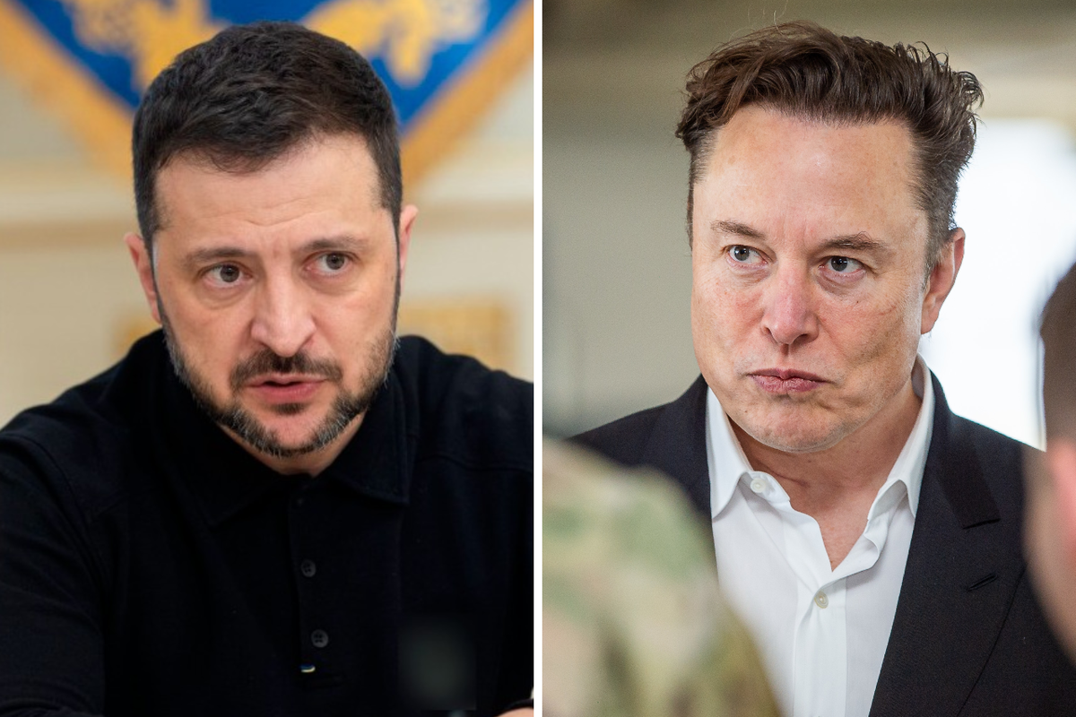 Маск предложил Зеленскому сбежать с Украины