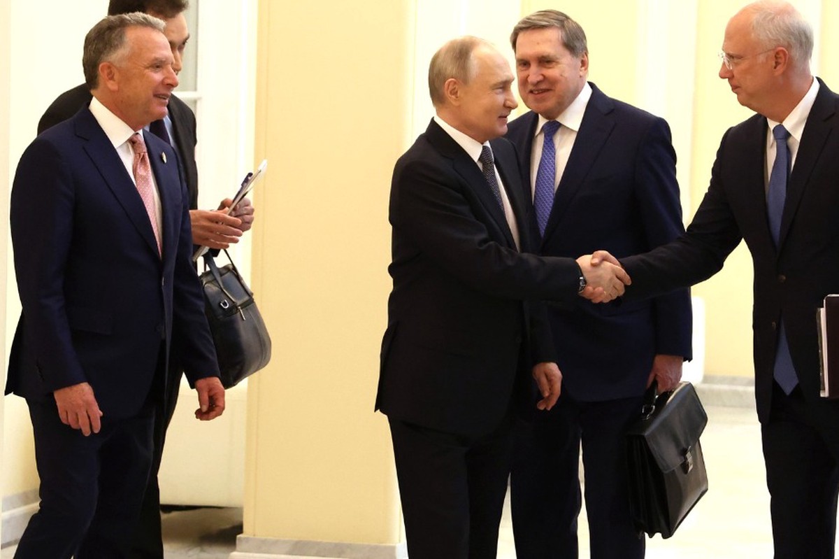 Встреча Путина и Уиткоффа началась в Петербурге