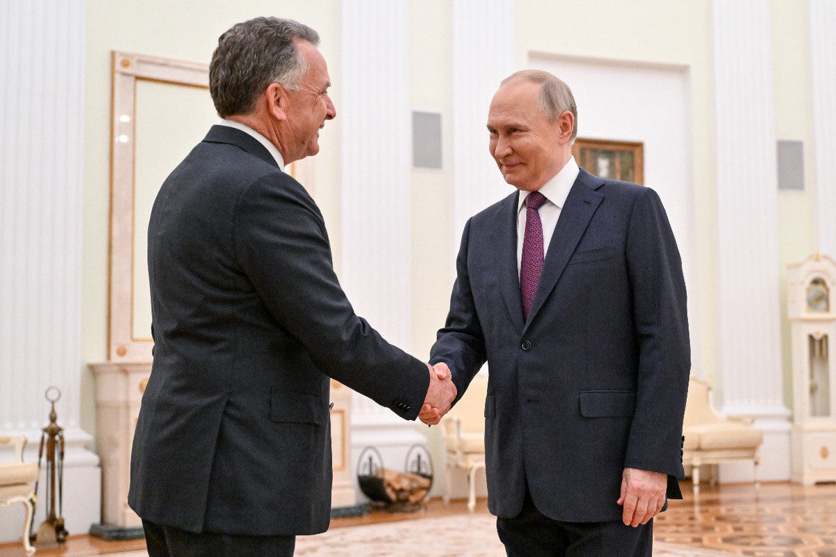 Путин начал встречу с Уиткоффом в Кремле