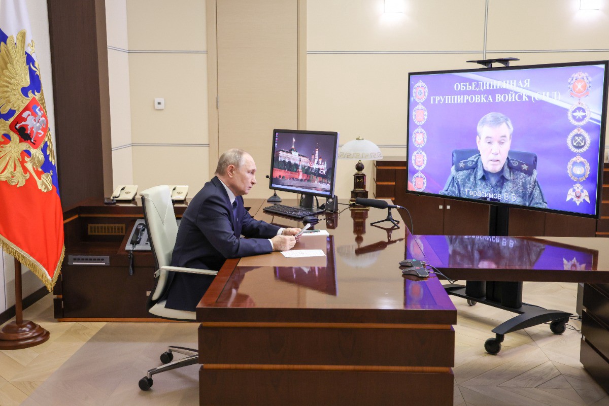 Путину доложили об освобождении Курской области
