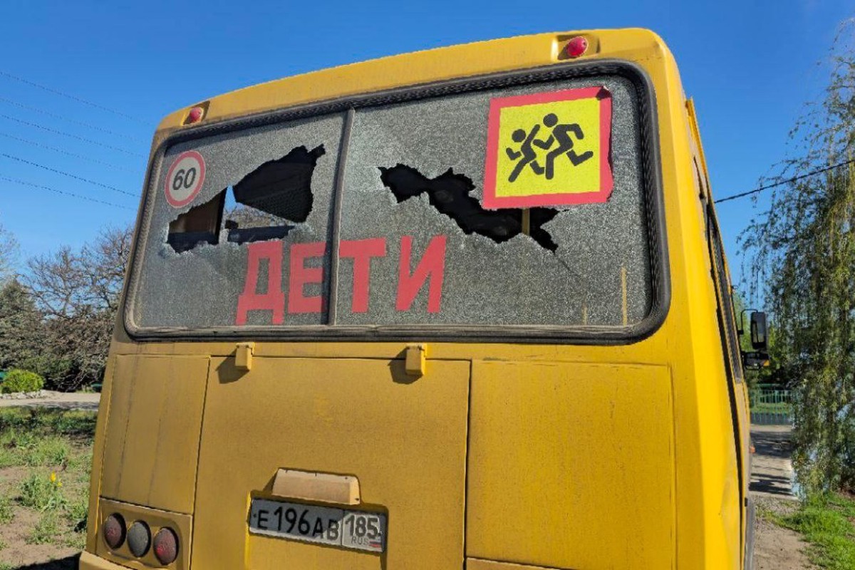Ребенок пострадал при ударе ВСУ по школьному автобусу в Запорожской области