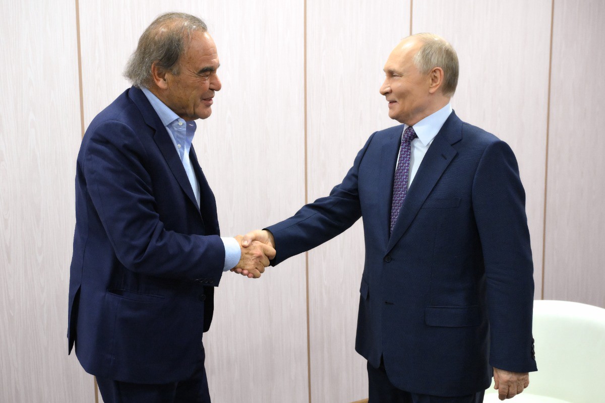 Путин встретился с режиссером Оливером Стоуном