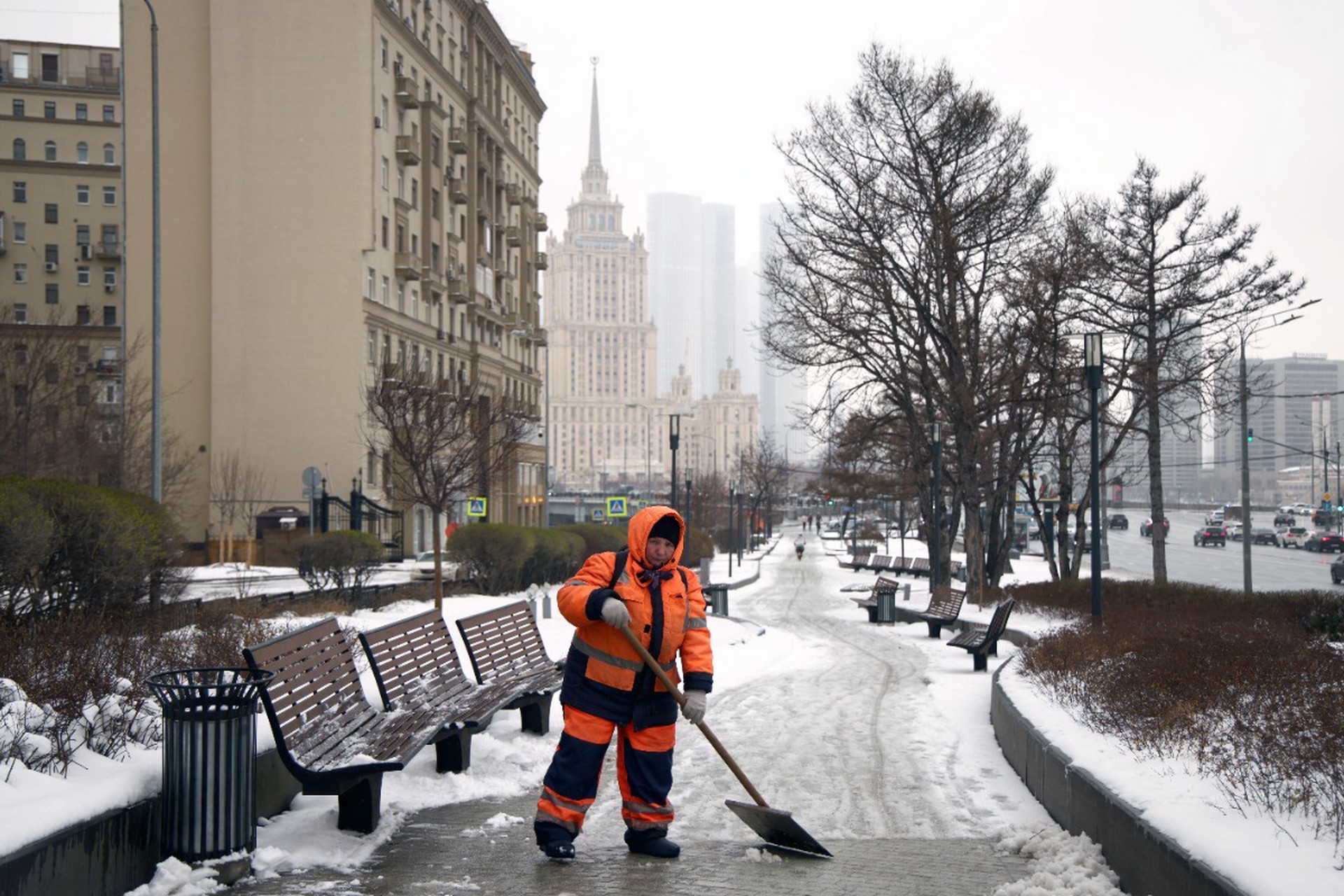Названа дата появления сугробов в Москве