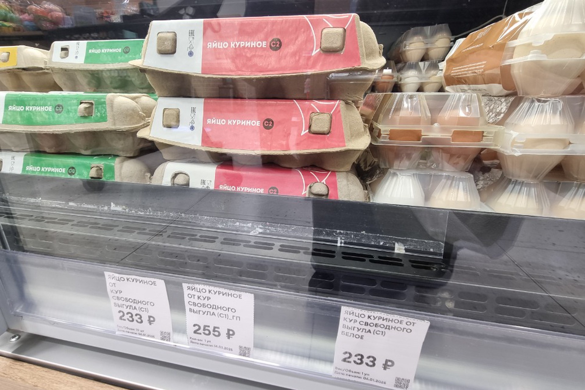 Цены на мясо, яйца и молоко предложили заморозить в России