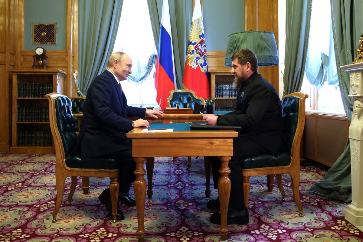 Кадыров доложил Путину о ходе проведения СВО