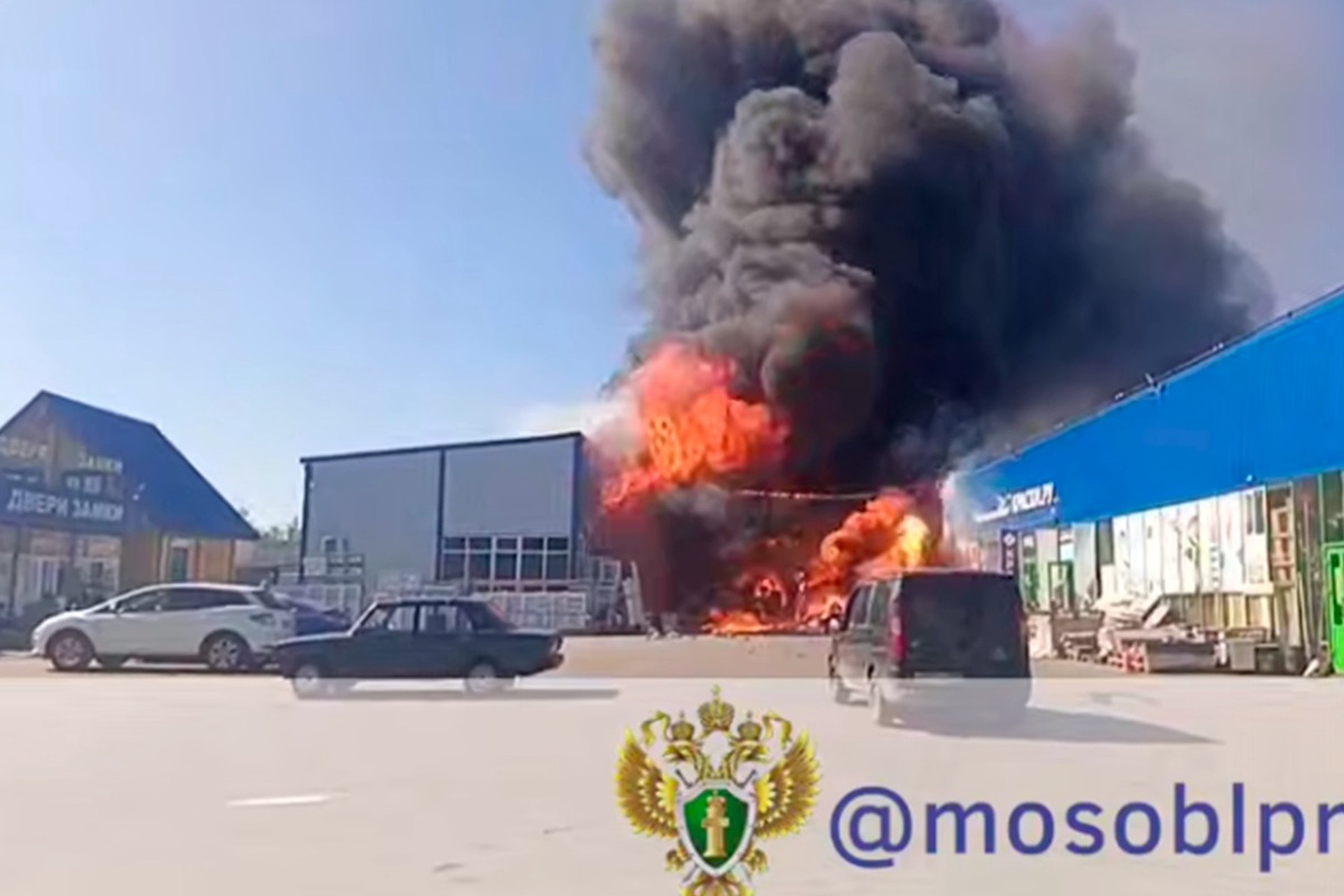 Названы причины крупного пожара в Солнечногорске