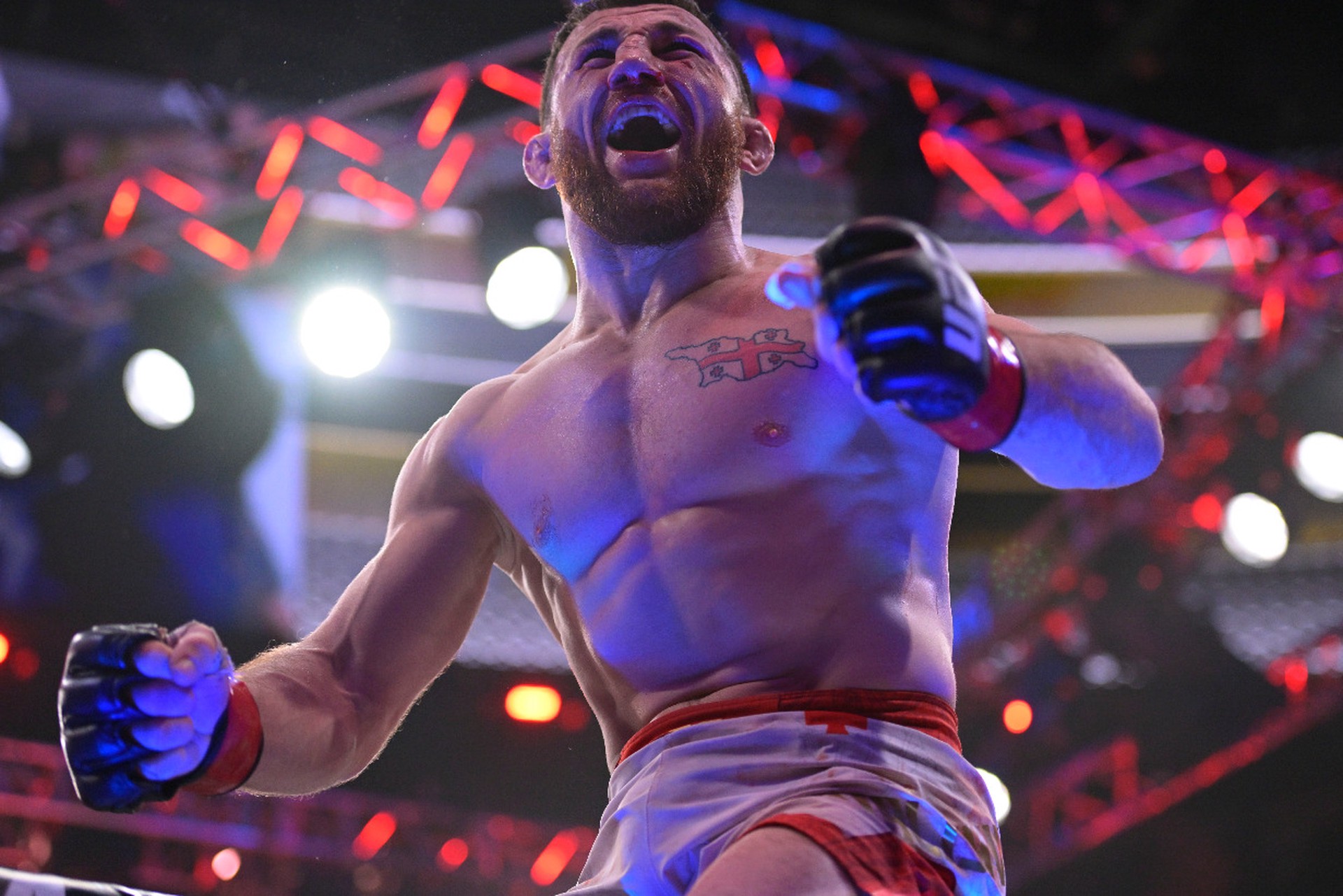 Двалишвили «задушил» О’Мэлли и сохранил титул чемпиона UFC в легчайшем весе