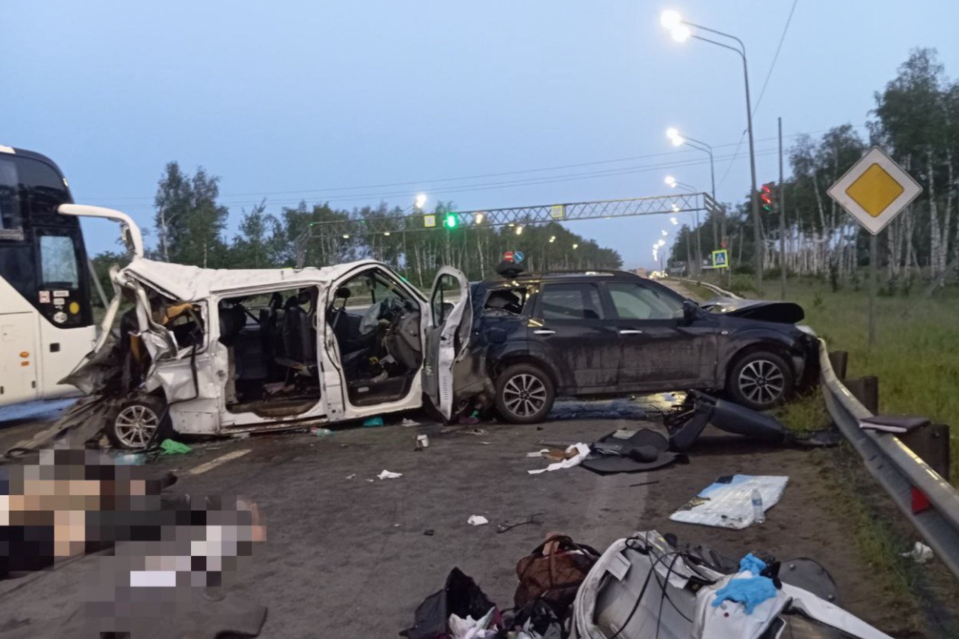 Три человека погибли в массовом ДТП во Владимирской области