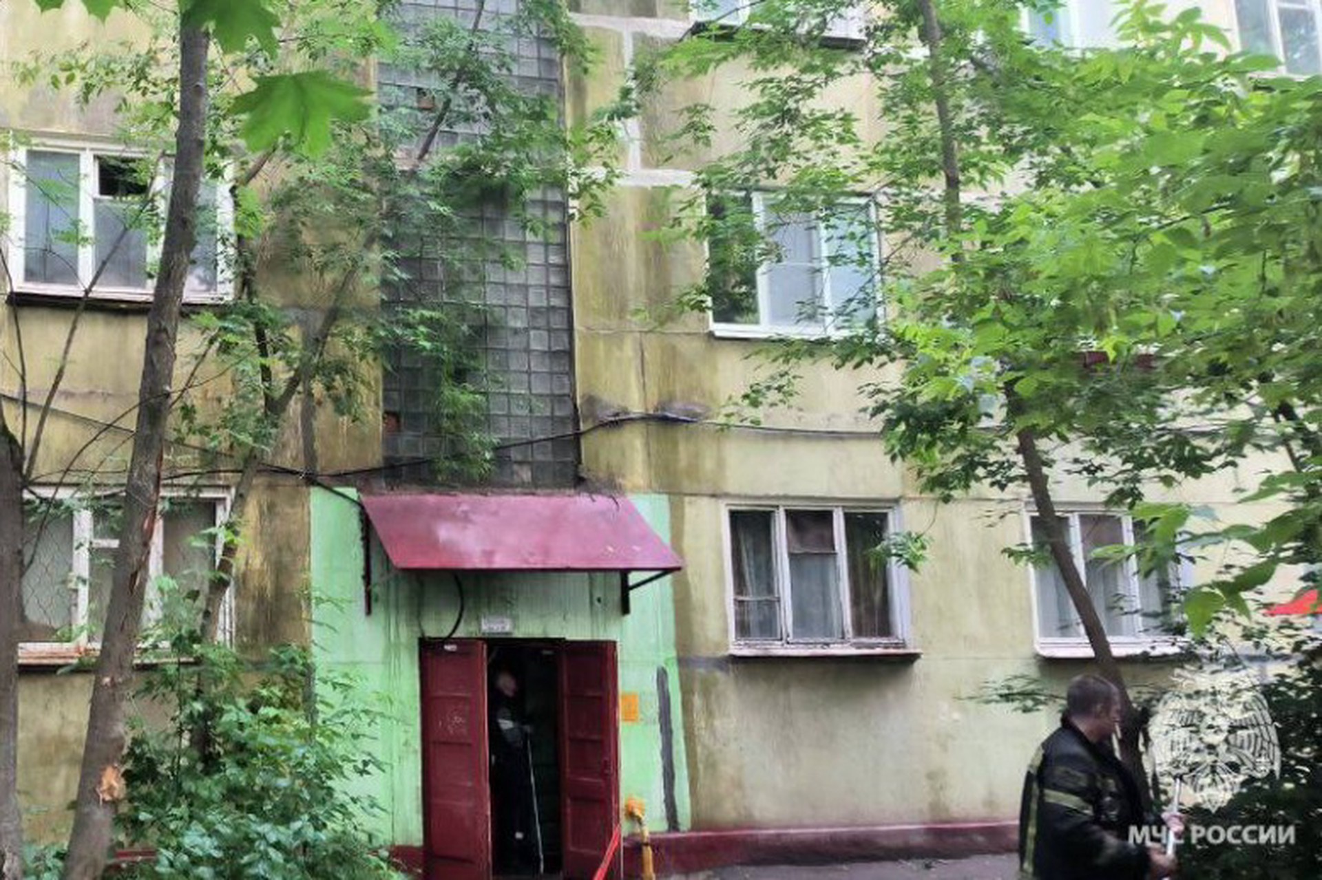 Очевидица рассказала о пожаре в Королеве, где погибли пять человек