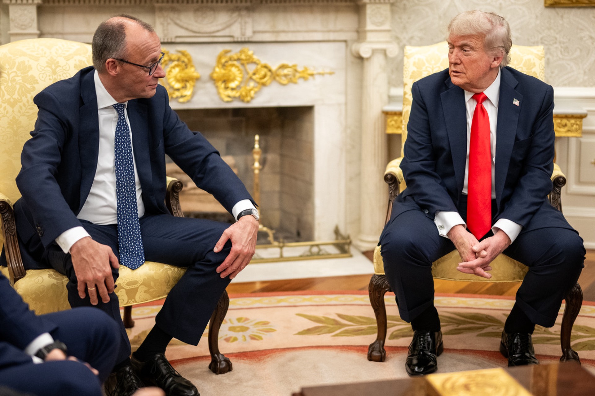 WSJ: Мерц уговорил Трампа по поставкам Украине «дипломатией чековых книжек»
