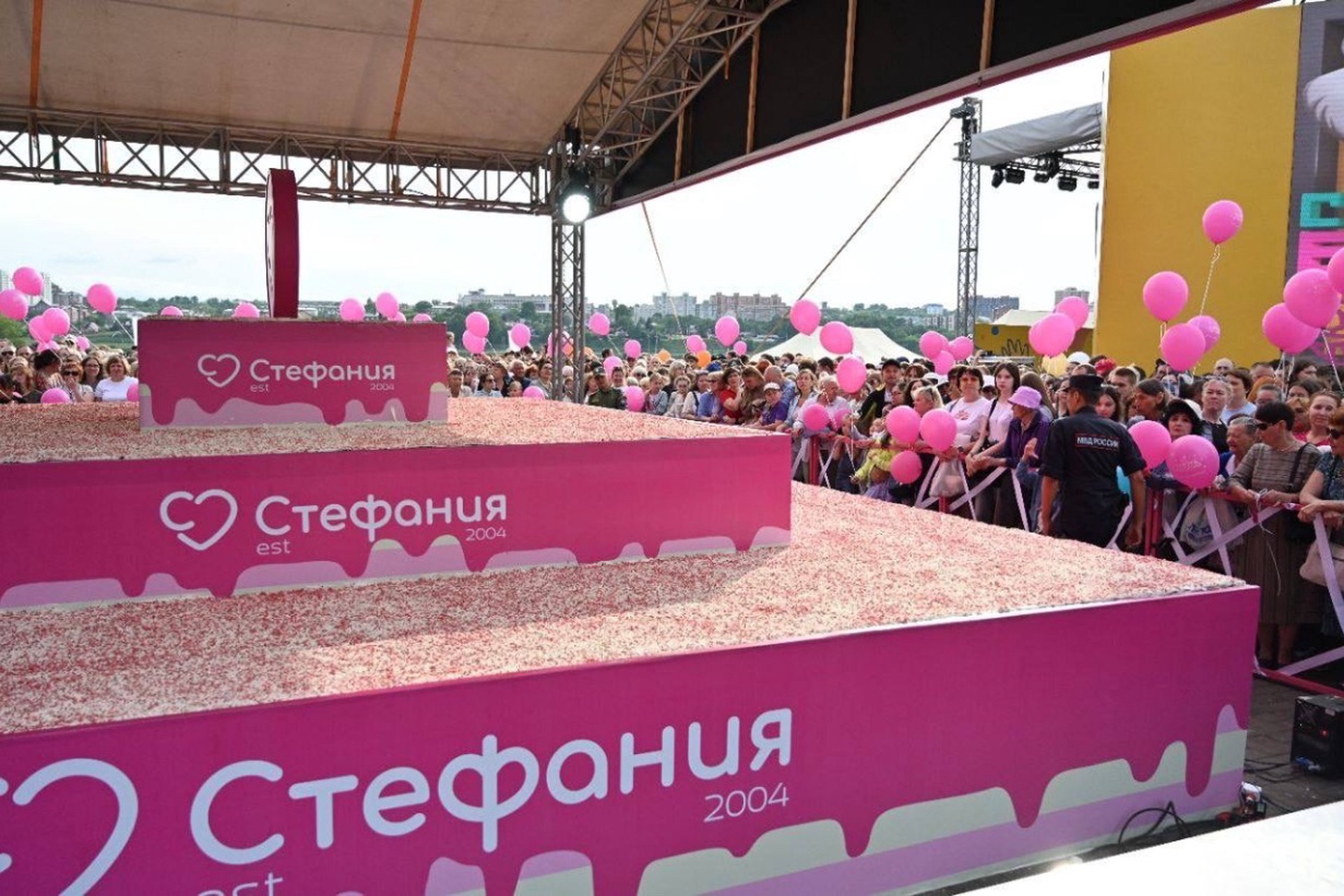 Двухтонный торт «Брауни» в России приготовили в Иркутске