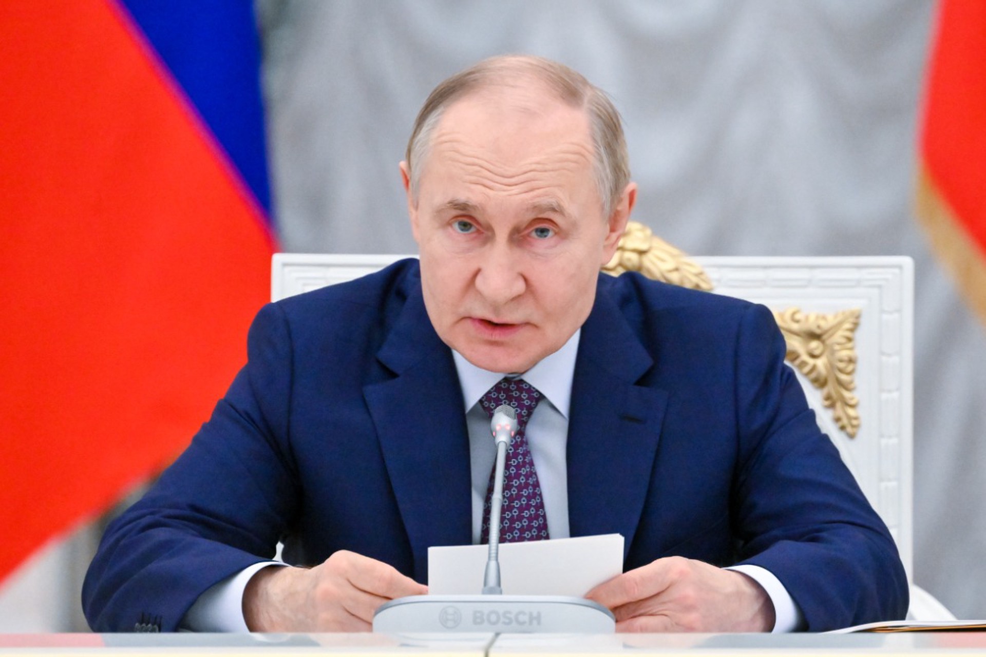 Путин: В Донбассе и Новороссии построено и отремонтировано 23 тыс. объектов