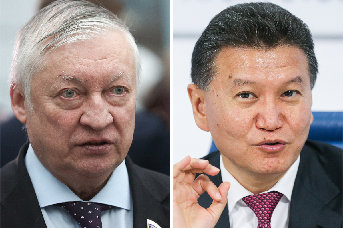 Карпов заявил о нежелании видеть Илюмжинова на посту президента Международной федерации шахмат