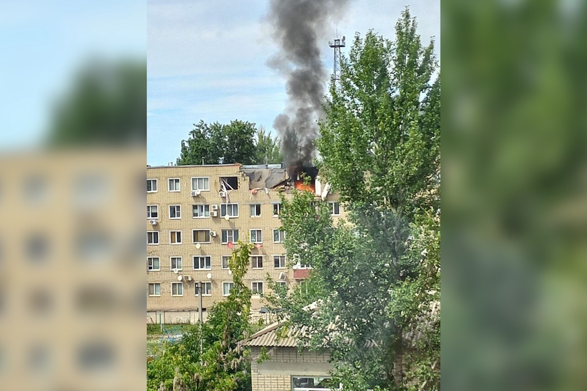 В Ершове произошел взрыв в пятиэтажном доме