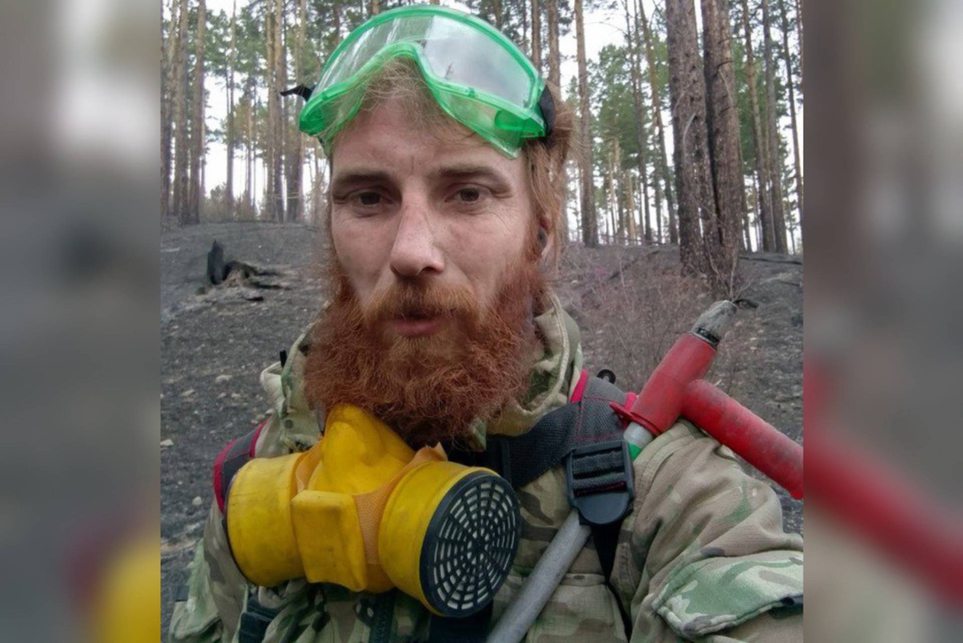 «Это какая-то глупость»: тушившего пожары волонтера в Забайкалье обвинили в поджоге лесов
