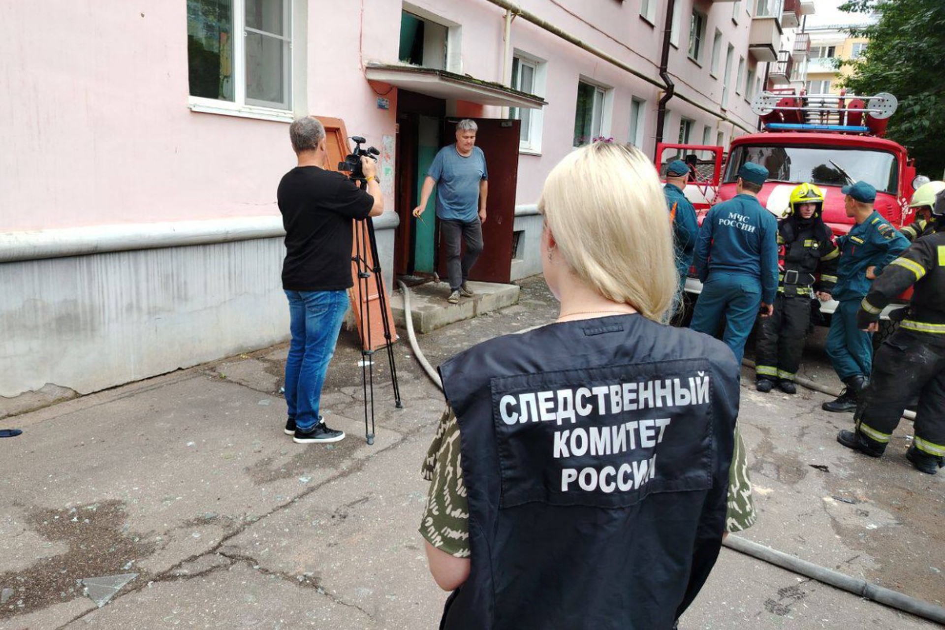 СК возбудил дело после взрыва газа в Великих Луках