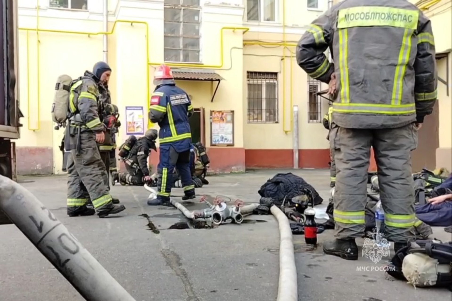 В Балашихе человек погиб при пожаре в жилом доме