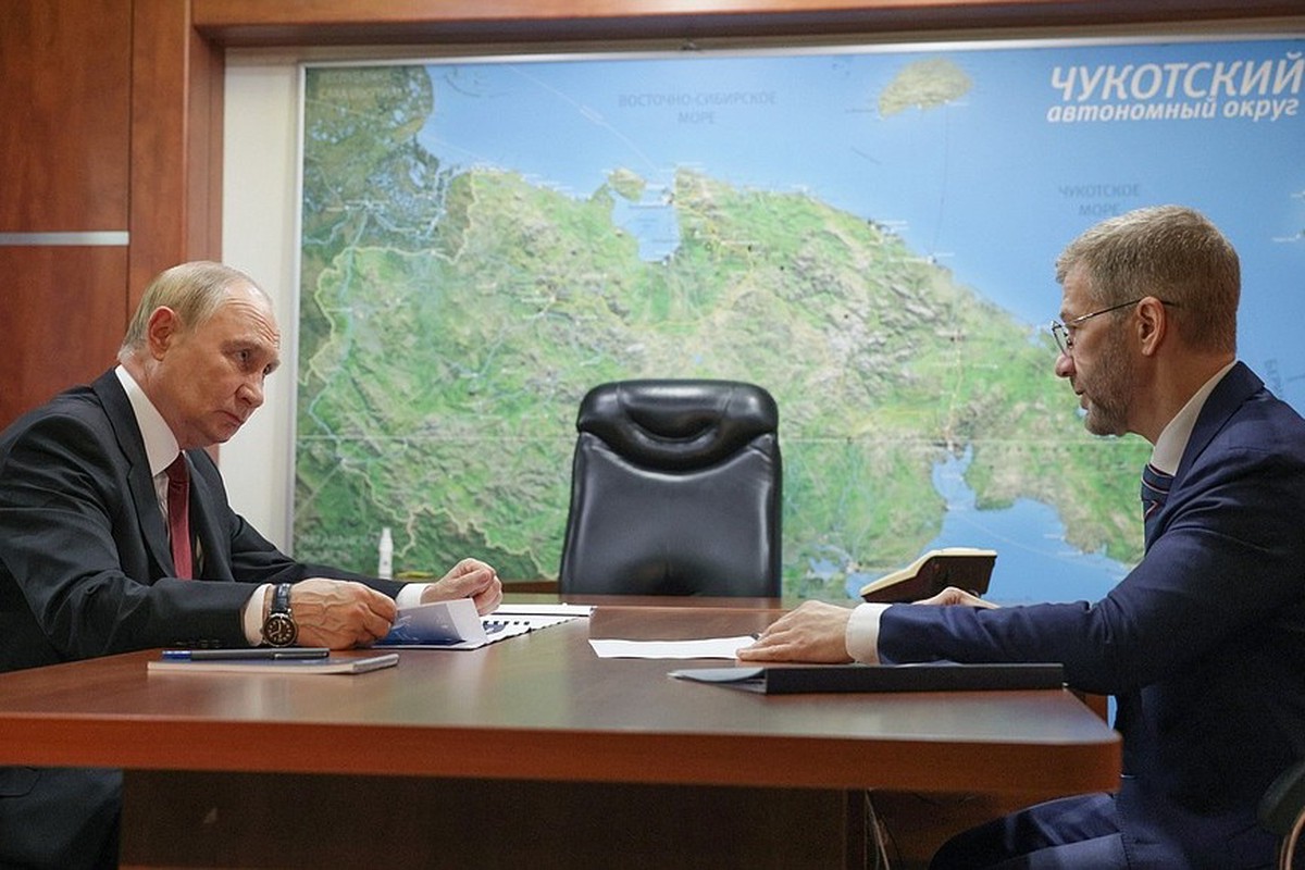 Путин посетил Чукотку сразу после саммита на Аляске