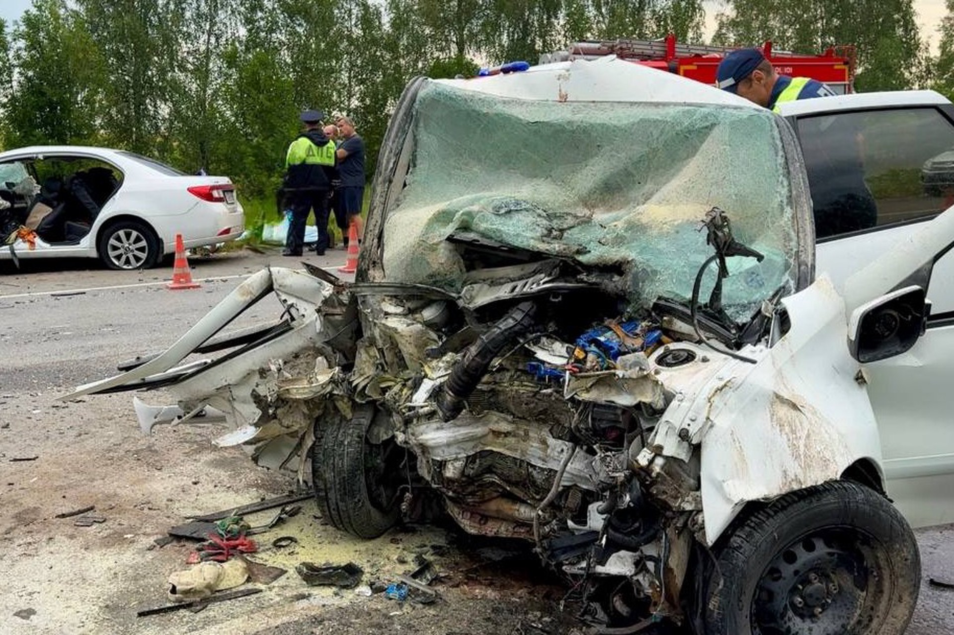 Шесть человек погибли в ДТП на трассе М-5 в Пензенской области