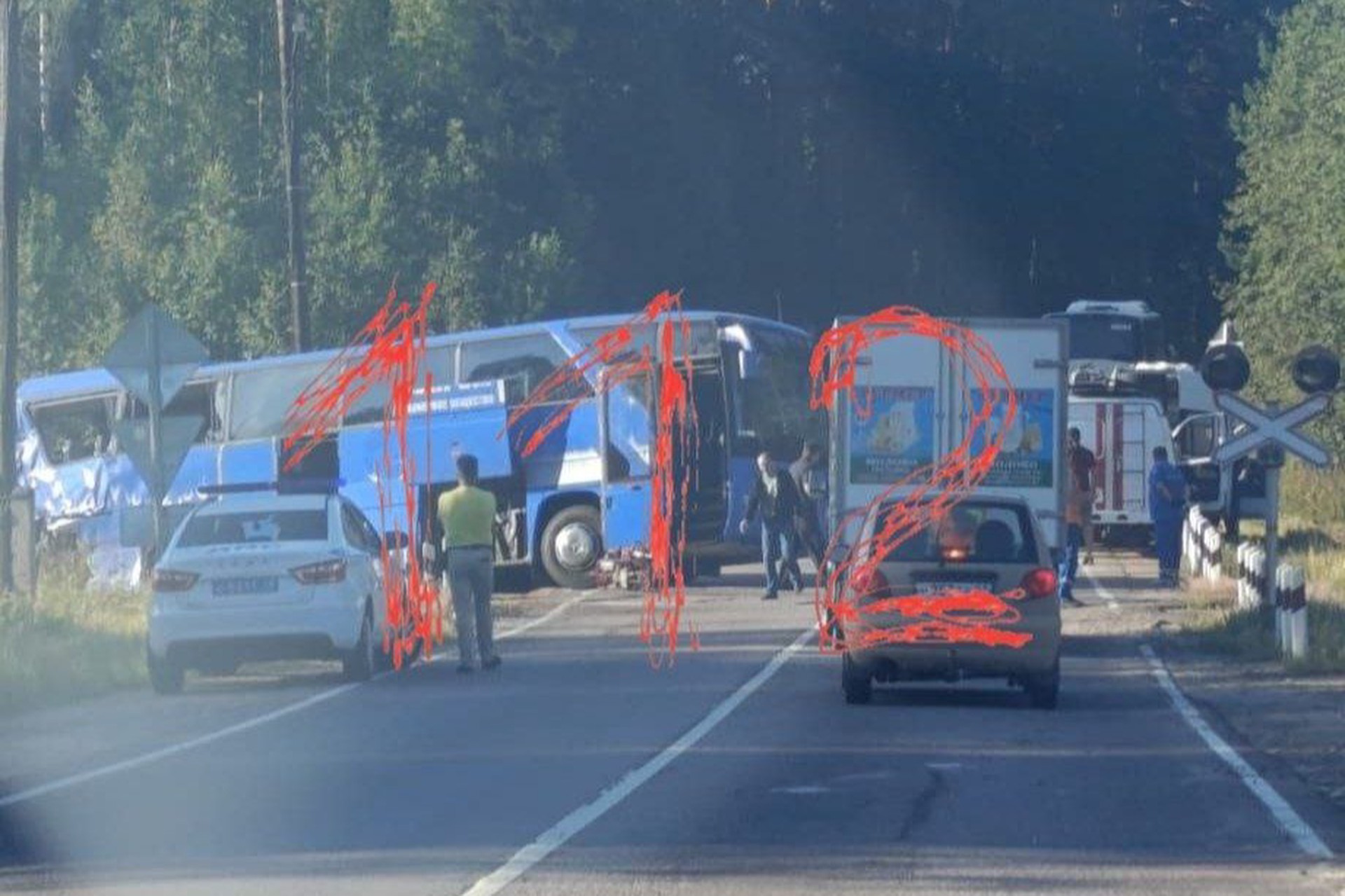 Число пострадавших в ДТП с автобусом в Ленобласти выросло до 16