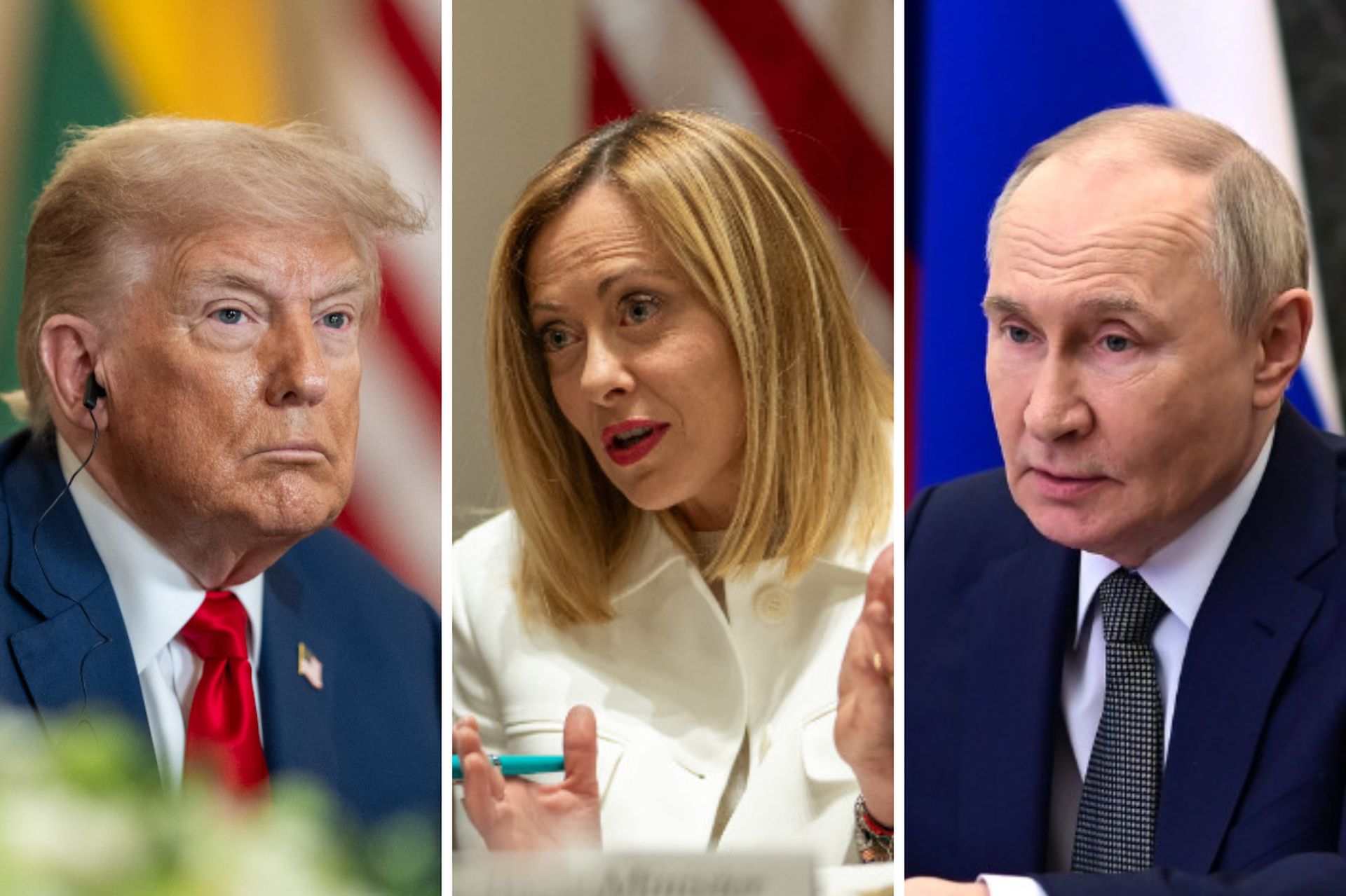 Трамп попросил Мелони провести в Риме его встречу с Путиным