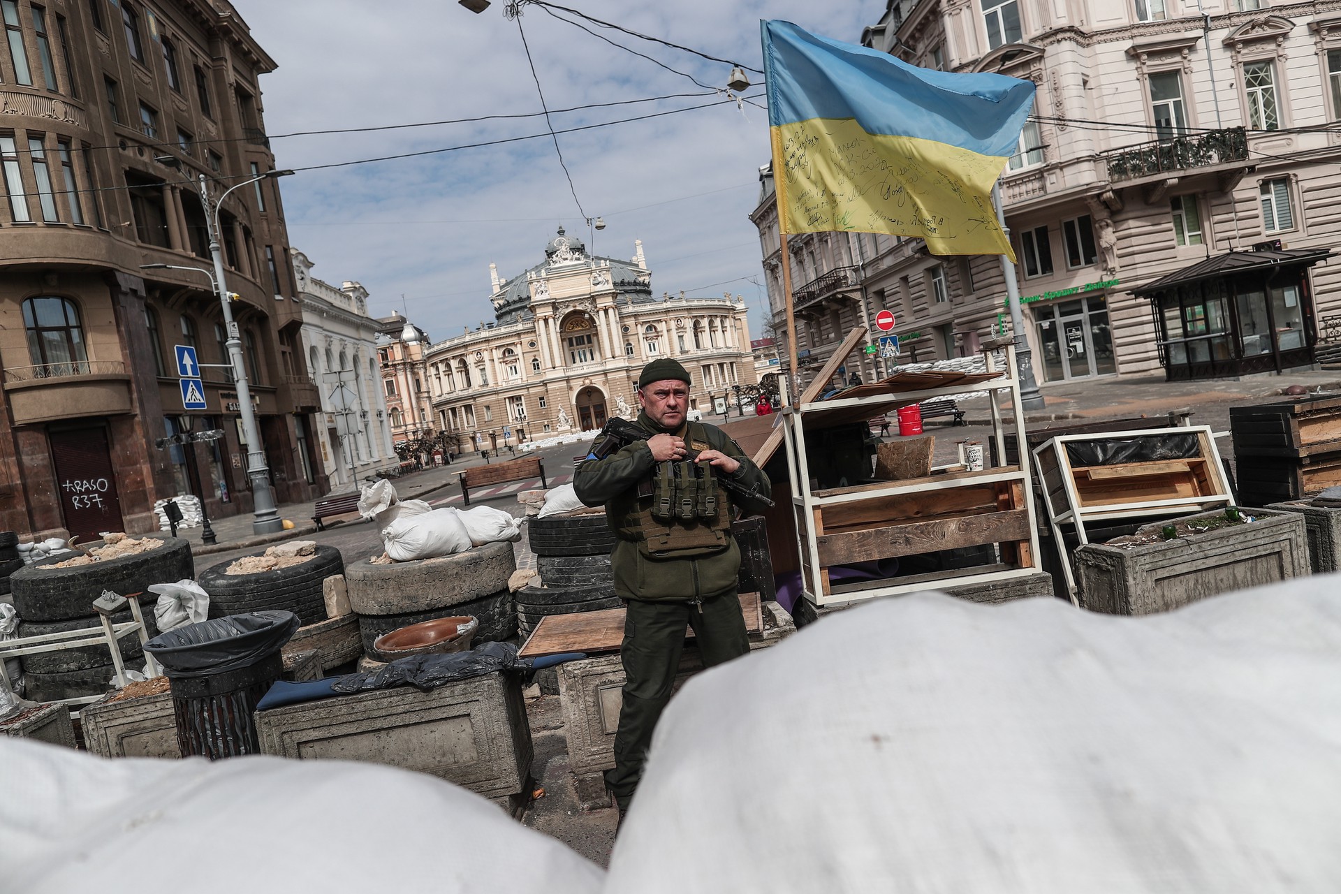 Украина внесла Одессу в список городов, где ведутся или возможны боевые действия