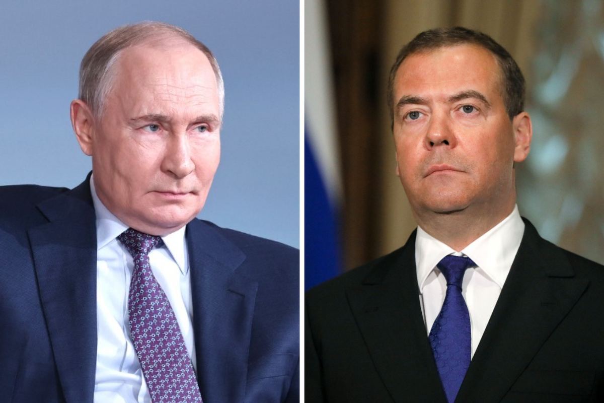 Путин наградил Медведева орденом «За заслуги перед Отечеством» IV степени