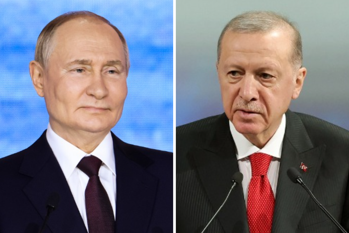 Путин поблагодарил Эрдогана за содействие урегулированию на Украине
