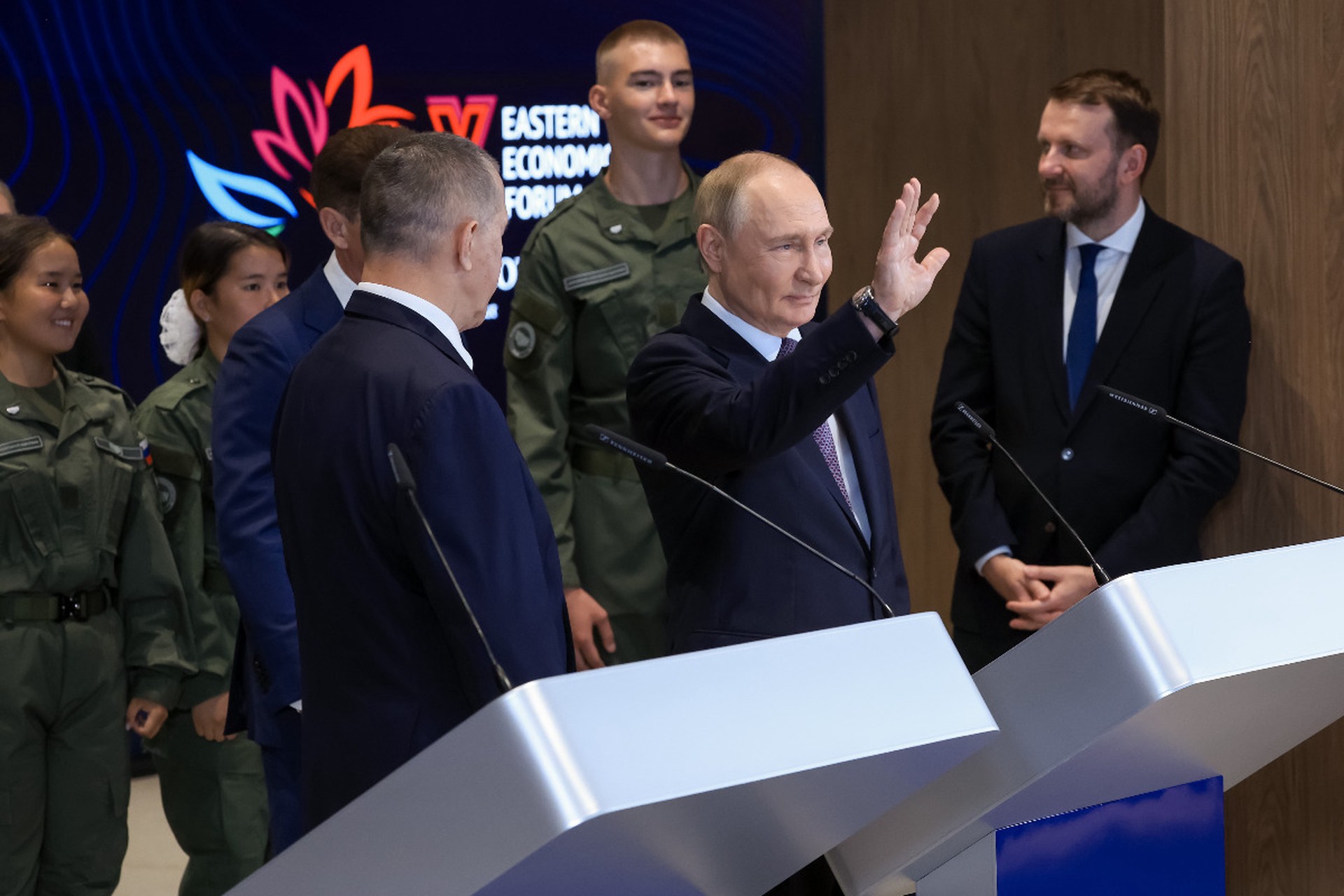 Путин открыл Тихоокеанскую железную дорогу