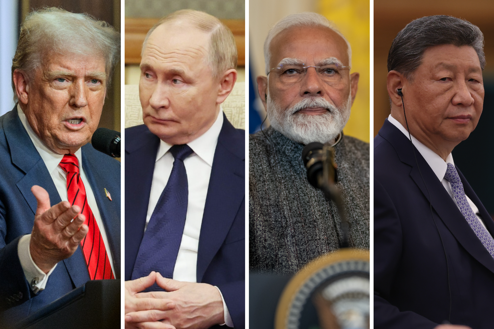 Трамп заявил, что США «потеряли» Россию и Индию из-за Китая