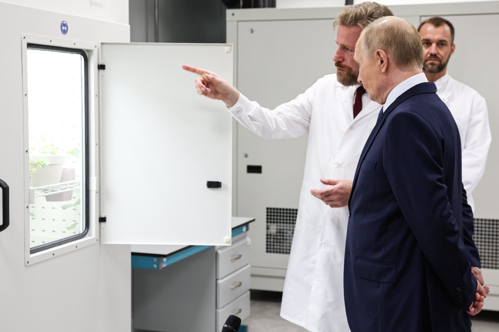 Путину показали «молодильную» клубнику и устойчивый виноград в «Сириусе»