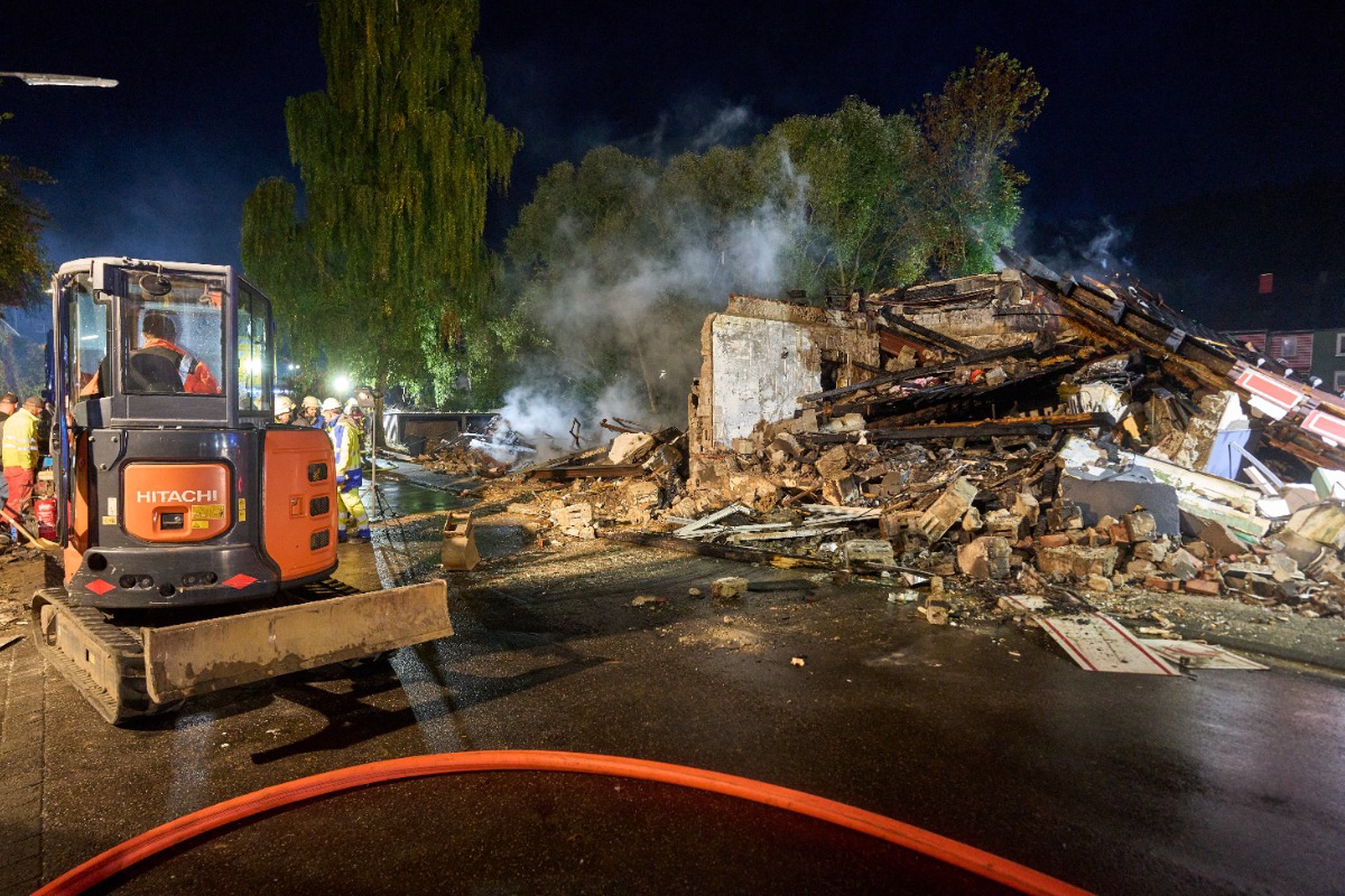Взрыв произошел в доме в немецком Дадене, восемь человек пострадали