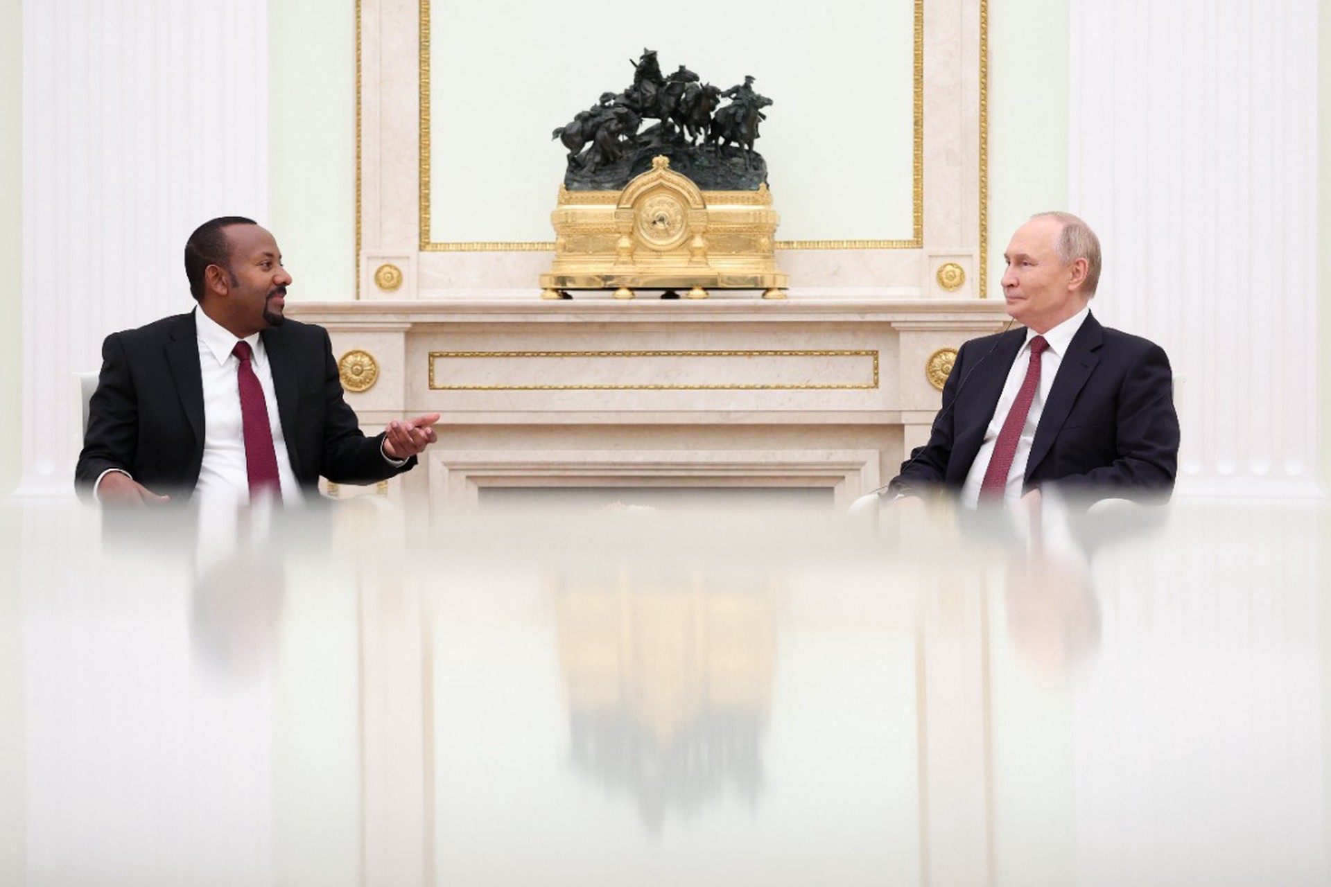 Путин и премьер Эфиопии Абий Ахмед Али обсудили укрепление связей в Кремле