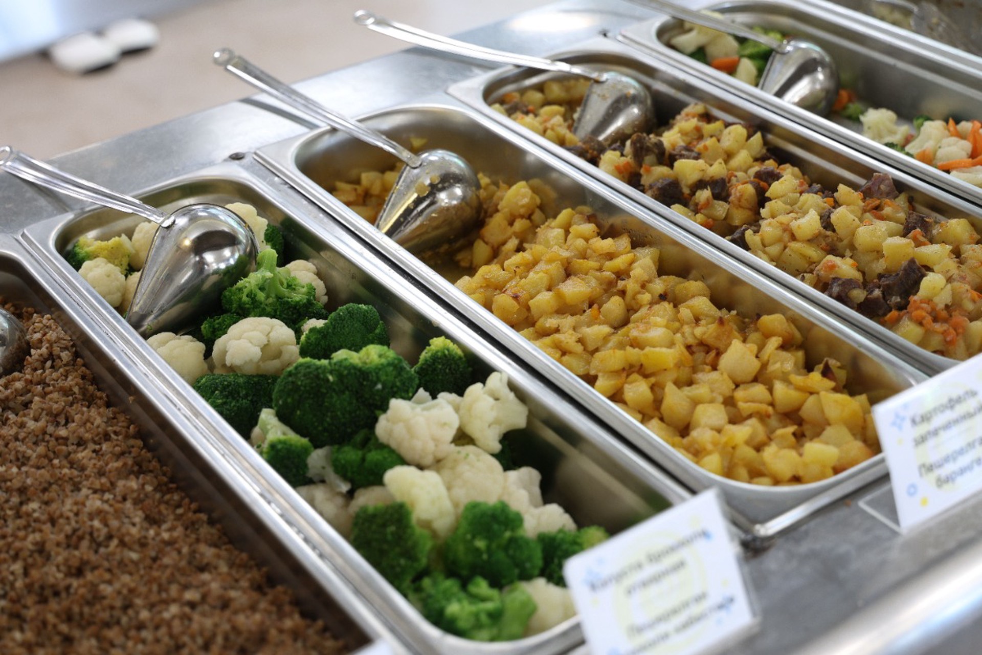 В России поддержали идею введения шведского стола в школах