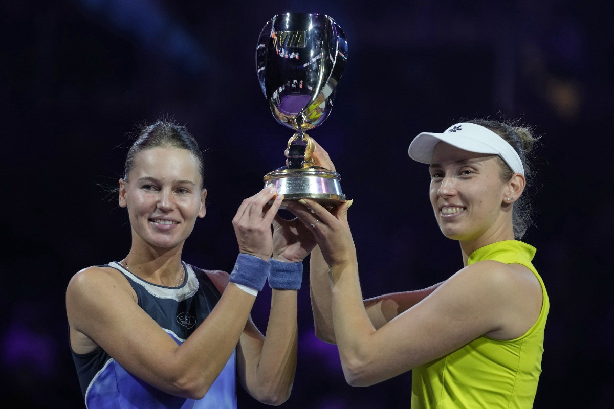 Российская теннисистка Кудерметова выиграла Итоговый турнир WTA в парном разряде