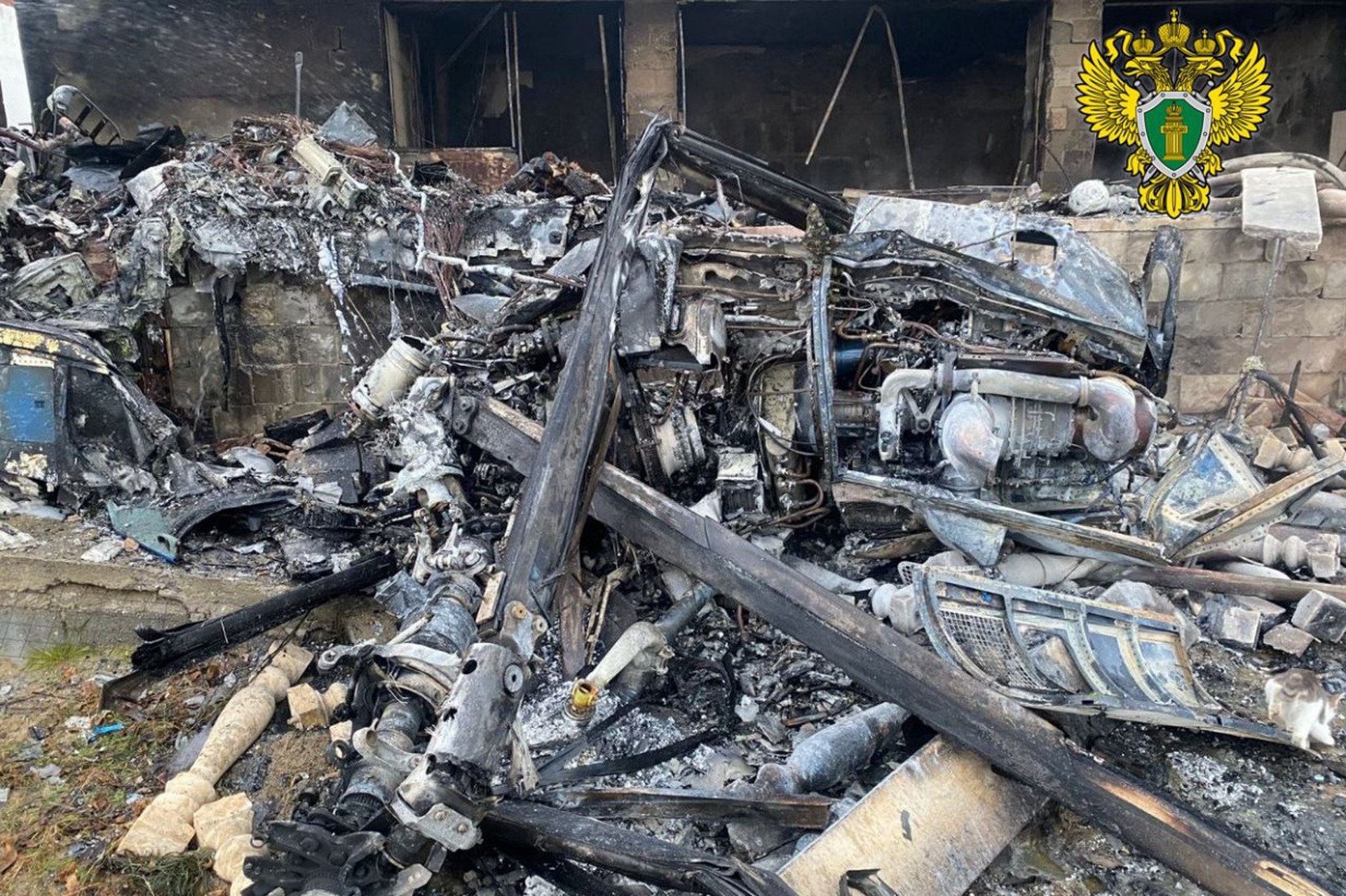 Число жертв крушения вертолета в Дагестане достигло пяти