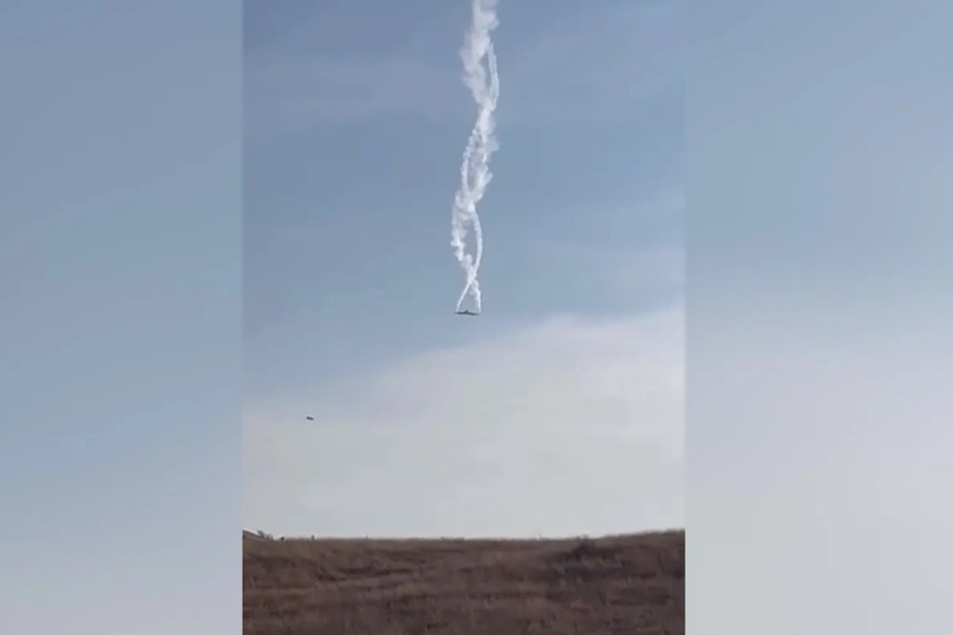 Турецкий военный самолет разбился в Грузии