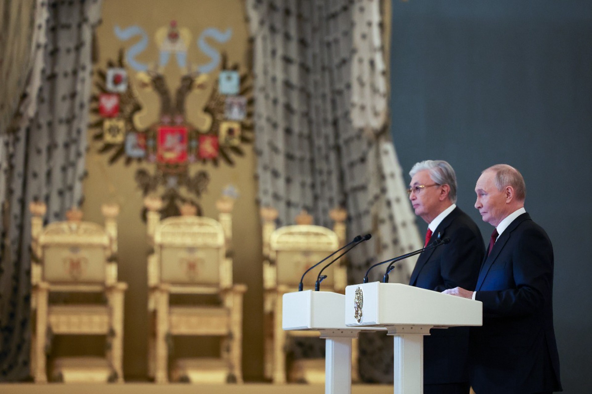 Путин и Токаев подписали Декларацию о стратегическом партнерстве