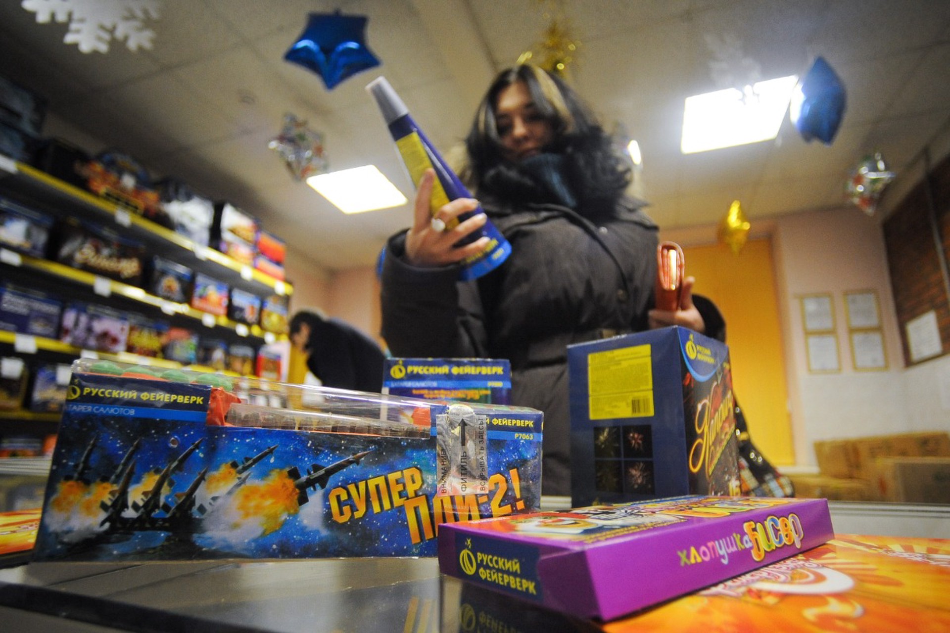 Россиянам могут запретить приобретение фейерверков