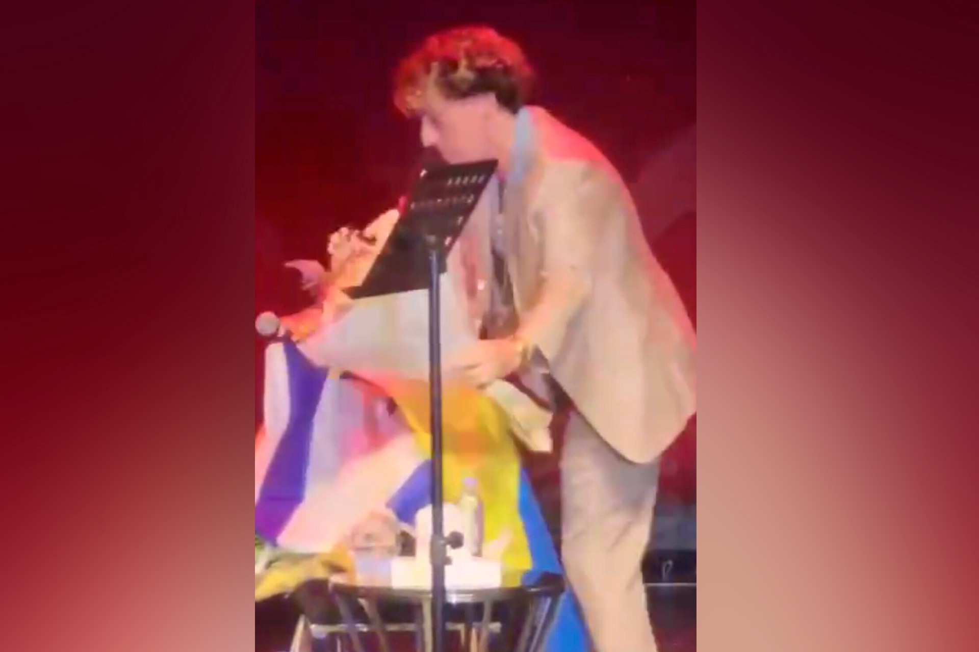 Галкин* может лишиться выступлений в Израиле после выходки с флагом