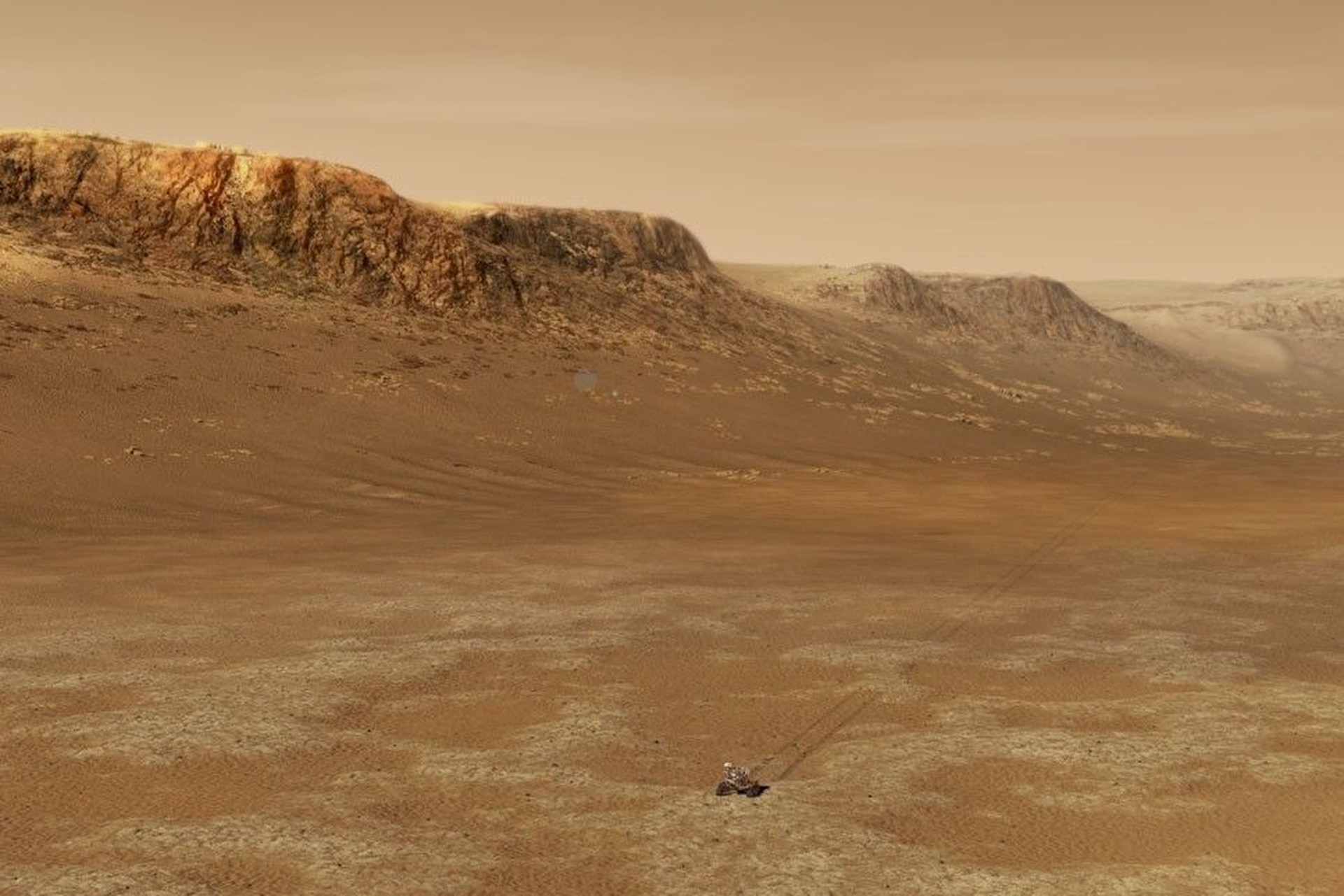 На Марсе обнаружили камень, которому там не место