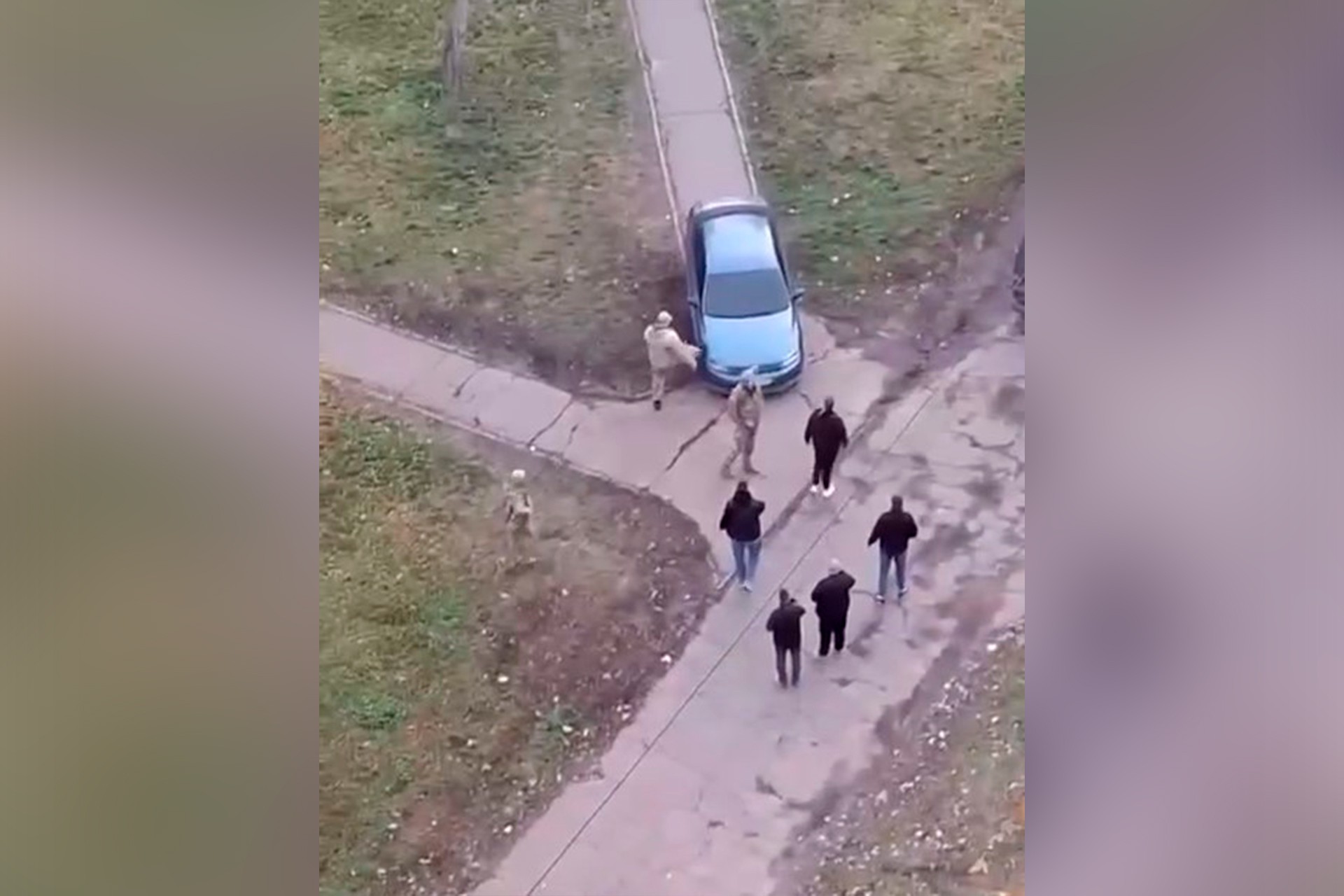 Сотрудник военкомата открыл огонь по киевлянину