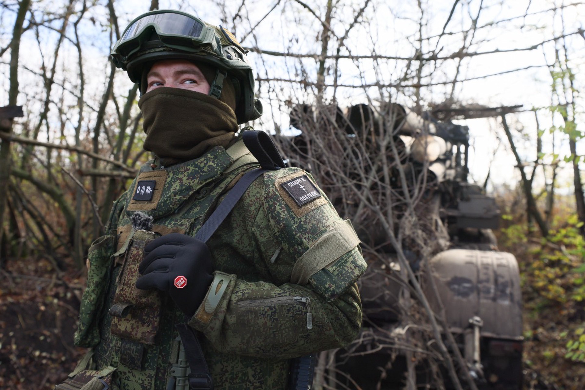 Бурятский язык помог бойцам освободить село
