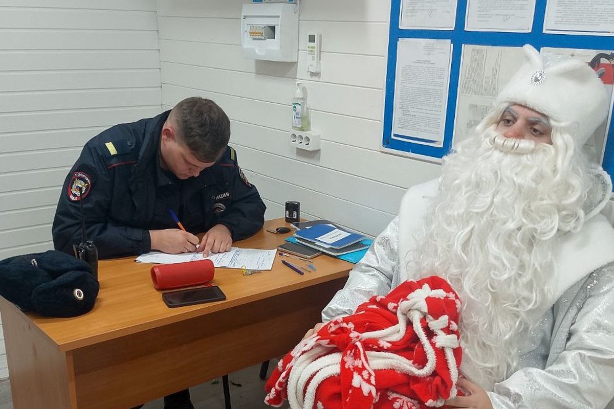 Деда Мороза задержали в российском городе