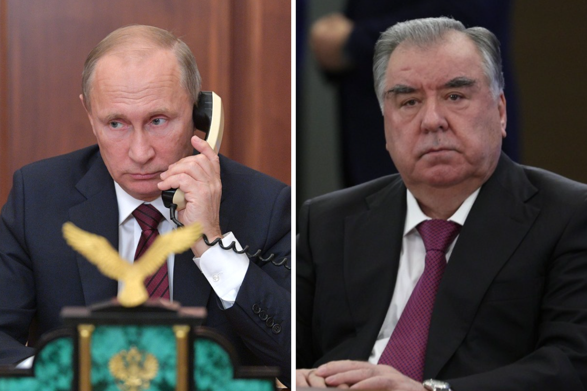 Путин обсудил с Рахмоном атаку ВСУ на свою резиденцию