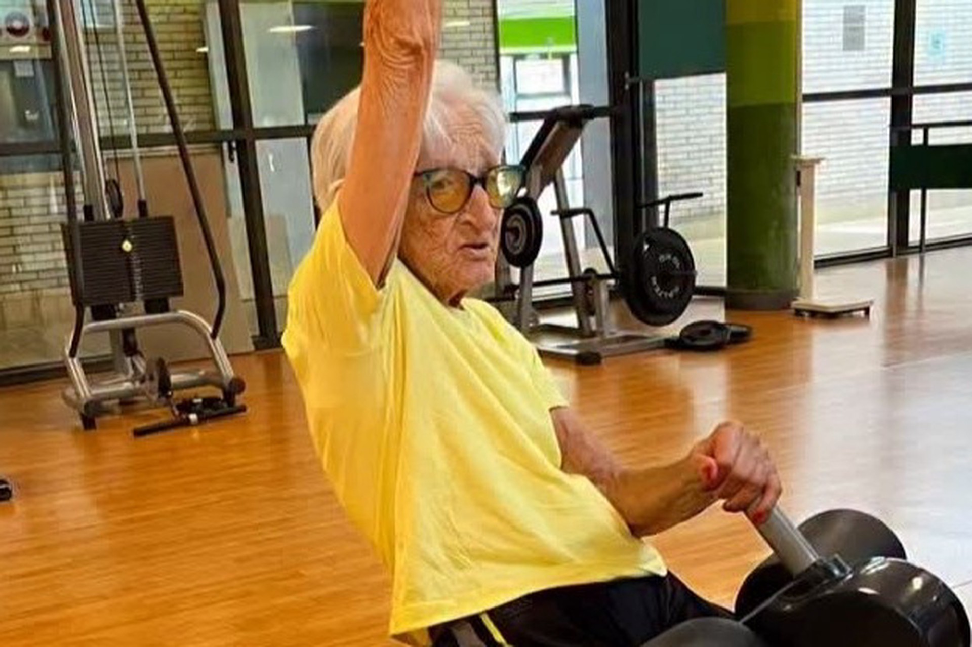 101-летняя бодибилдерша раскрыла простой секрет долголетия